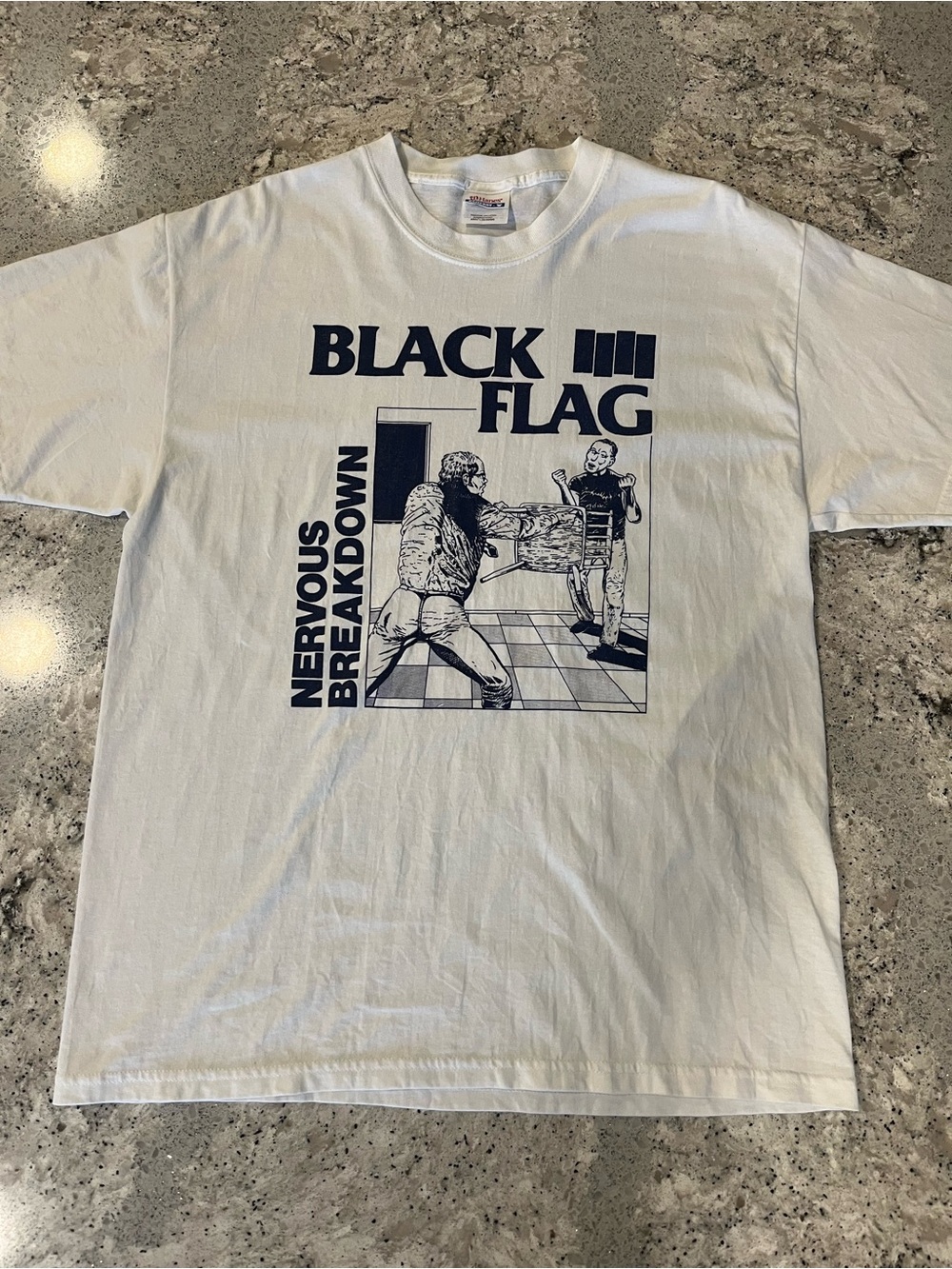 2000s Black Flag Nervous Breakdown Band Tee